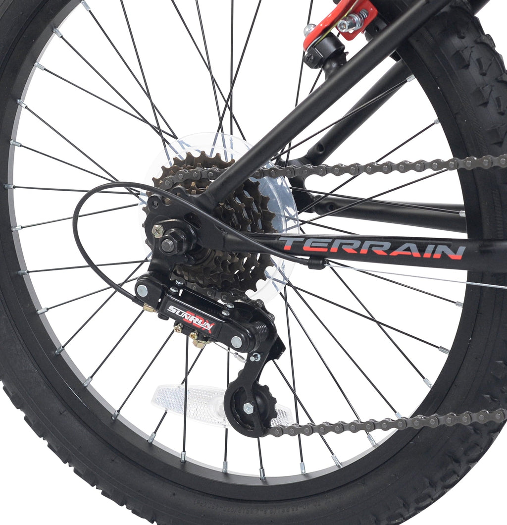 20 Kent Kobra Bicycle, 20 Wheels, Child Ages 7-14, Black