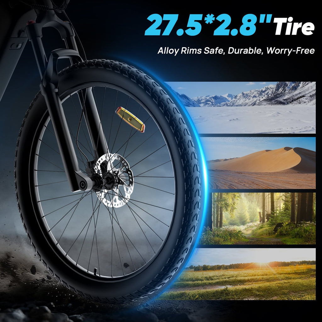 Electric Dirt Bike for Adults/Teens,Peak 2600W,Anti Theft Alarm Electric Motorcycle,60V 23AH,Max 100 Miles Removabale Battery,14/12 Tire Mountain Bike UL2849