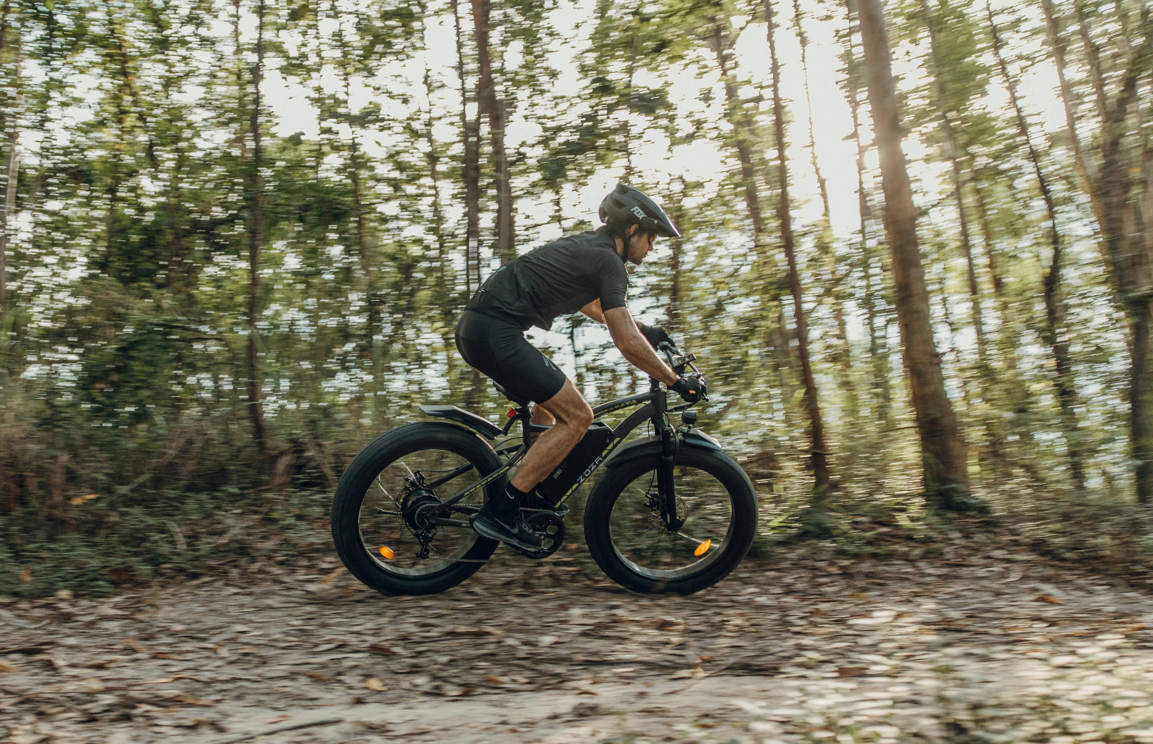 ZDZA Electric Bike for Adults, Peak 1500W Motor E-Mountain Bicycle, 26 Fat Tire 28mph Ebike, 48V 15Ah Removable, Dual Suspension with Shelf UL2849, Black