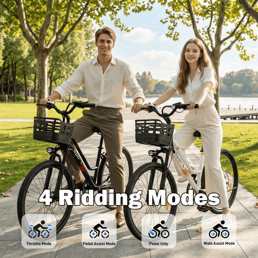 BroPath Electric Bike for Adults, Ebike, Electric Bicycle with 576WH Removable Battery,14 Folding Ebike, 21MPH,20+ Miles(MAX),500W High Motor,Multi-Shock Absorption,Commuting Mini E Bikes,UL2849