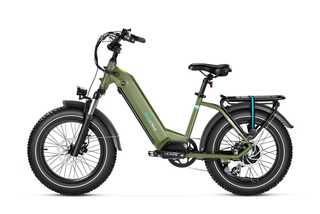 Magicycle Electric Bike for Adults, 750W Ebike with 52V 20Ah Removable Battery, 100 Miles, 28mph Max Speed, 7 speed,20'' Fat Tires Commuter City Cruiser Electric Bicycles, UL2849