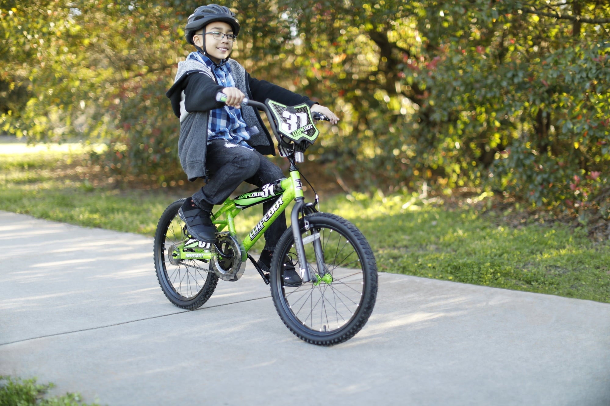 Dynacraft Wipeout Boys 20 BMX Bike, Red, For Kids Age 7-14 Years