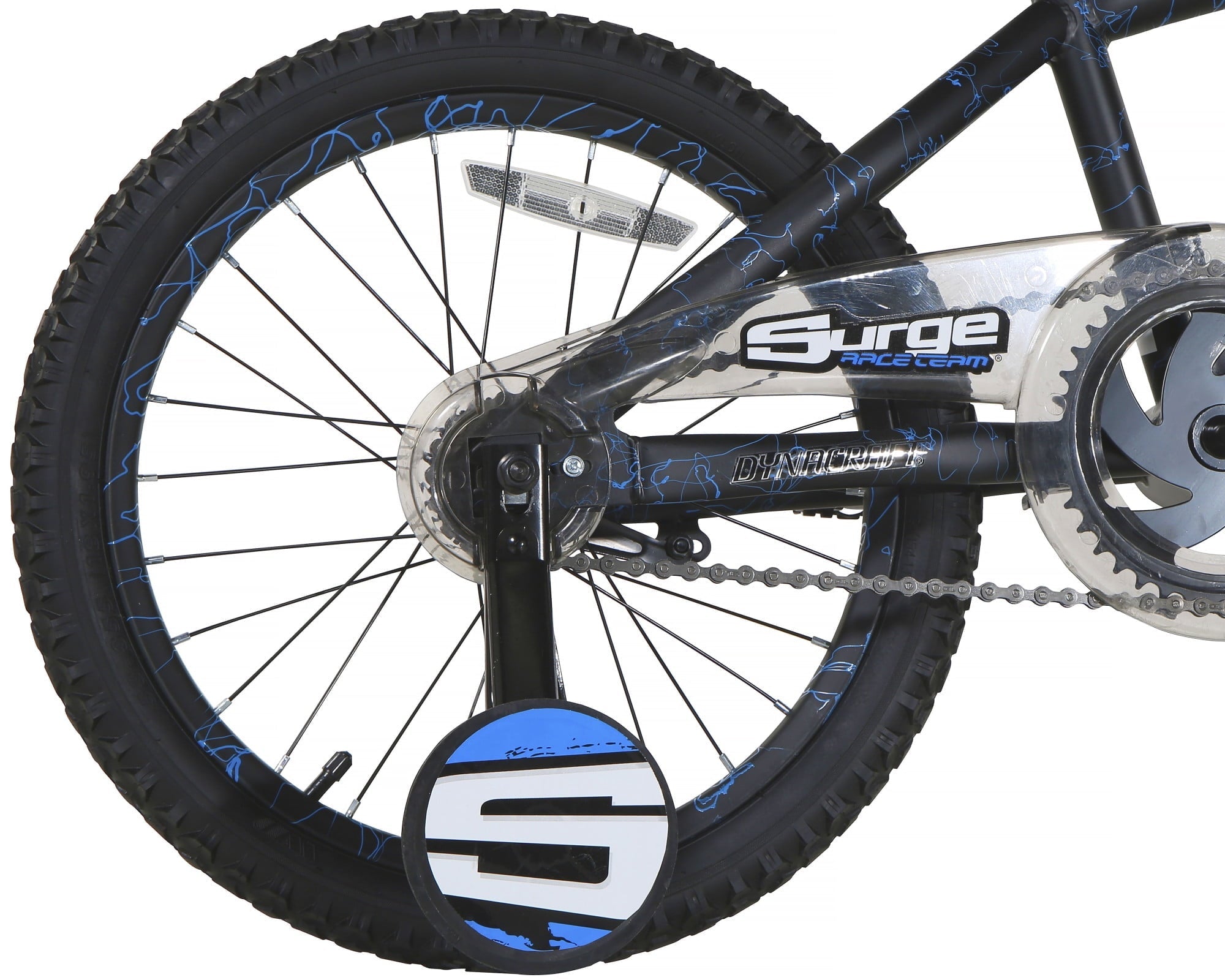 Dynacraft Surge Boys 18 BMX Bike, For Kids Age 6-9 Years, Green
