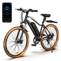 iScooter 750W Peak Electric Bicycles,26 Electric Bike for Adults with 15Ah Removable Battery,LCD,Suspension Fork,5 Riding Modes, Mountain Ebike